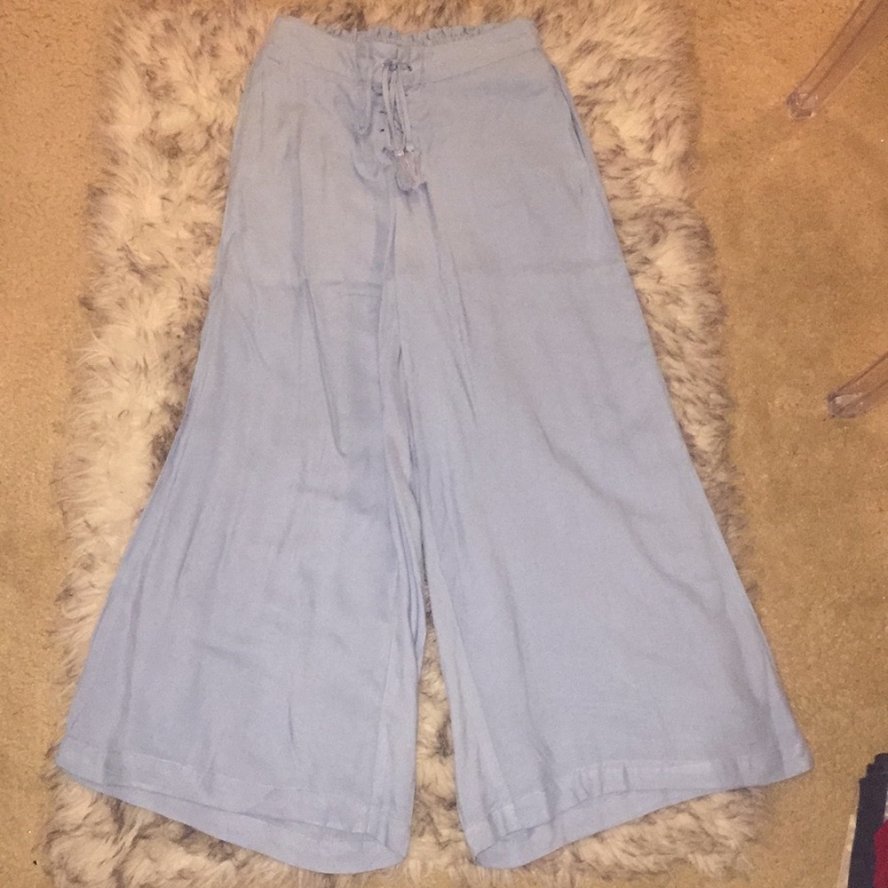 Wide Leg Capri pants